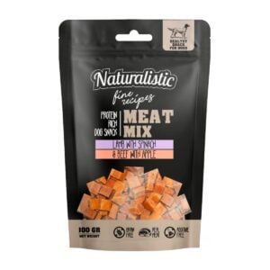 Naturalistic FR Meat Mix Lamb & Beef 100gr - Snack para perros