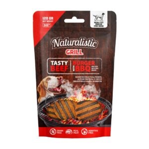 Naturalistic Grill Taste Beef Burger BBQ 120gr - Snack para perros