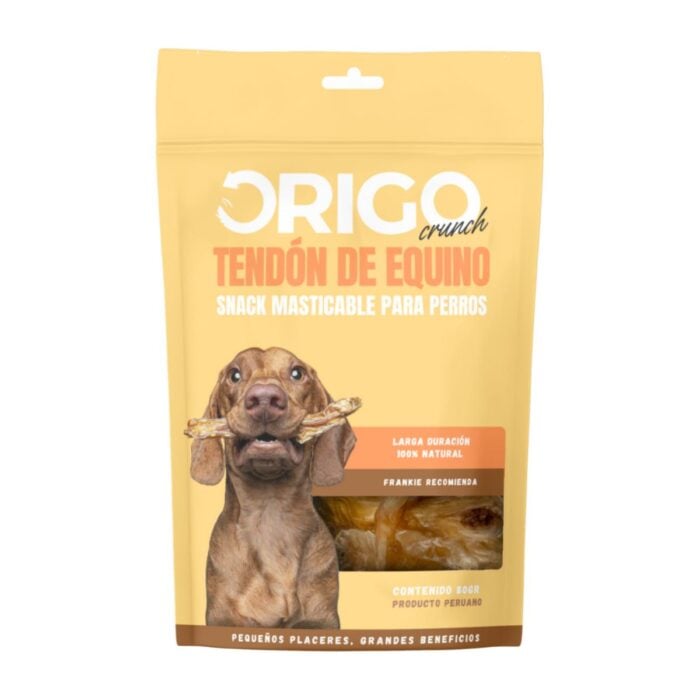 Origo Crunch Tendón de Equino 80gr - Snack para Perros