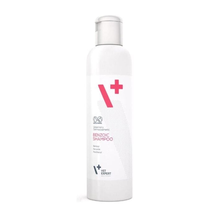Vet Expert Benzoic Shampoo 250ml - Perros y gatos