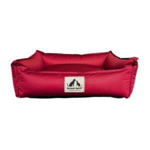 Animal Spirit Cama Roja para Perros Impermeable