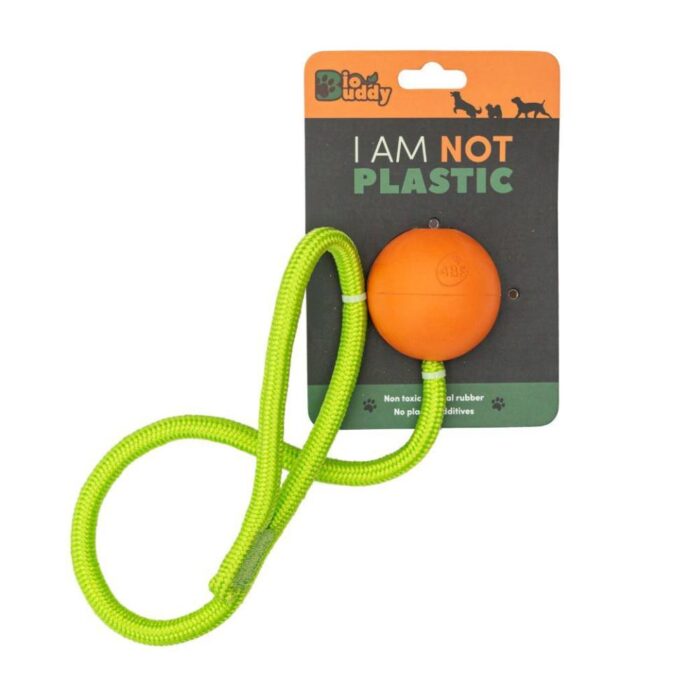 Bio Buddy Pelota Crazy bounce rope - Juguete para Perros - Imagen 2