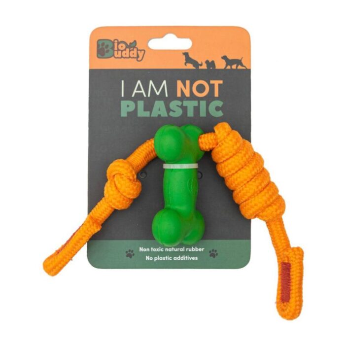 Bio Buddy Tugging Bone - Juguete para Perros - Imagen 2