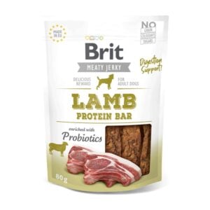 Brit Jerky Snack Lamb 80gr - Snack para perros