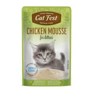 Cat Fest Chicken Mousse 70gr - Gatitos