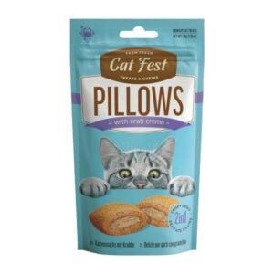 Cat Fest Pillows with Crab Creme 30gr - Snack para Gatos