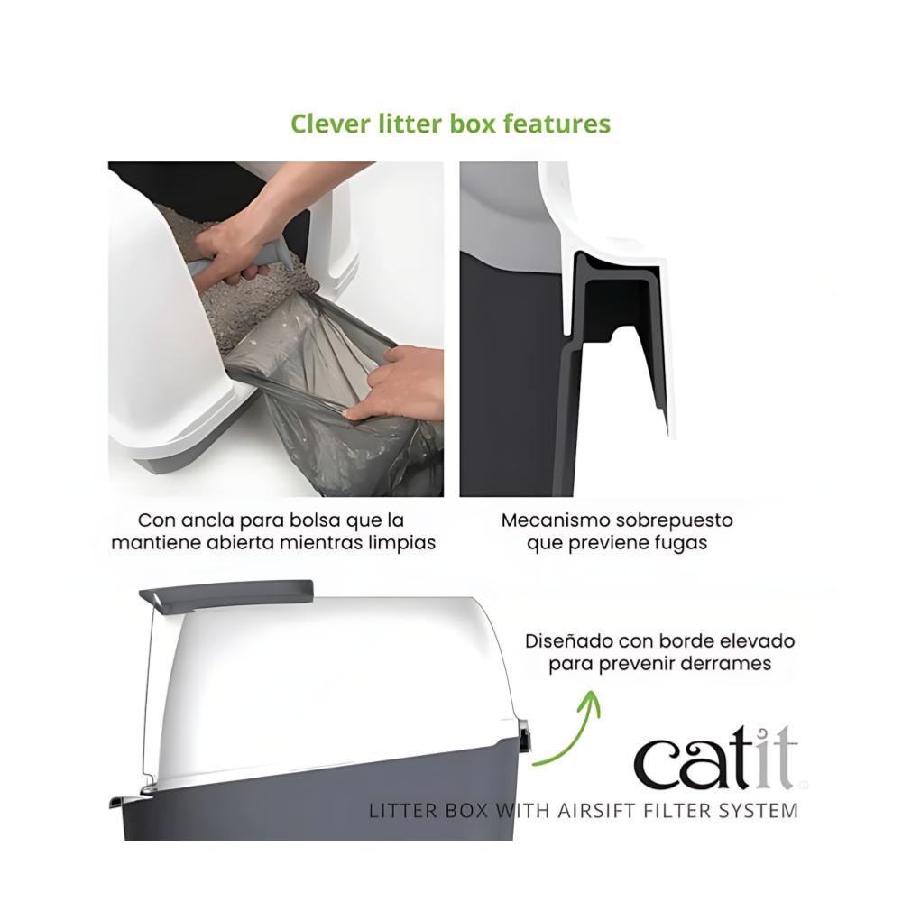 Cat it Litera Airsift Filter System - Caja de arena cerrada - Imagen 3