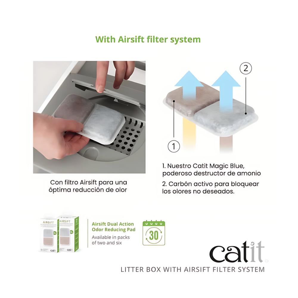 Cat it Litera Airsift Filter System - Caja de arena cerrada - Imagen 4