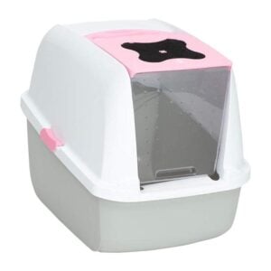 Cat it Litera Rosada - Caja de arena cerrada