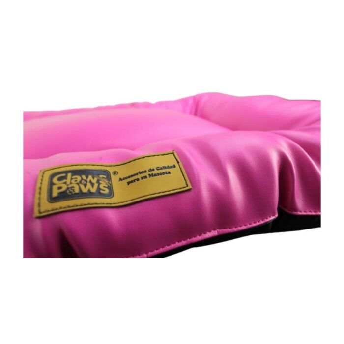 Claws & Paws Colchoneta Impermeable Fucsia - Cama para Perro - Imagen 2