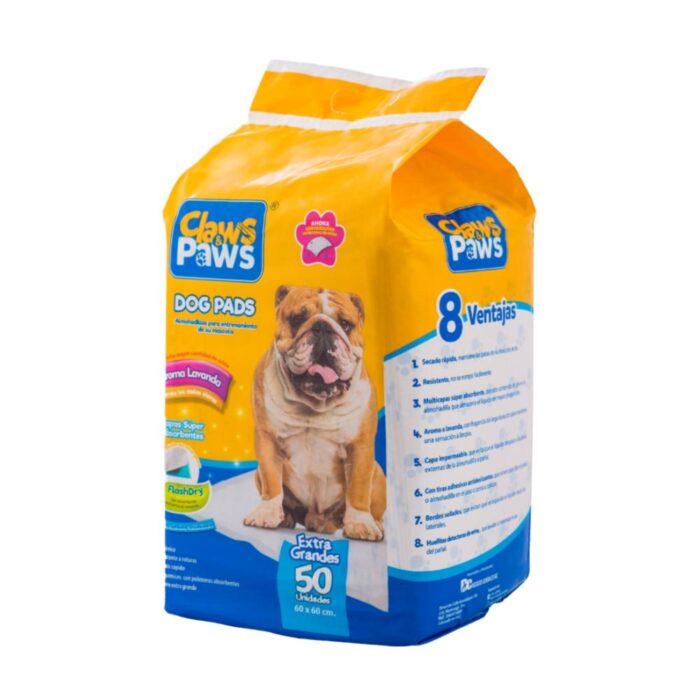 Claws & Paws Paños de entrenamiento x 50un