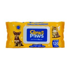 Claws & Paws Toallitas Húmedas x 120un