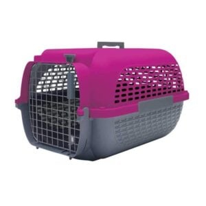 Dogit Voyageur Fucsia - Kennel transportador para perros y gatos