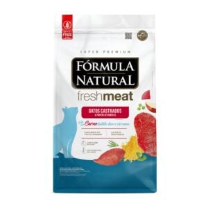 Fórmula Natural Fresh Meat Carne - Gatos castrados