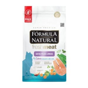 Fórmula Natural Fresh Meat Salmón 1kg - Gatos adultos pelo largo