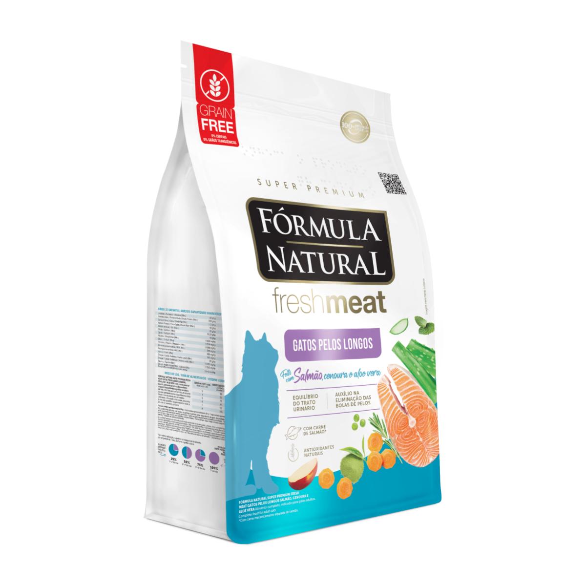 Fórmula Natural Fresh Meat Salmón 1kg - Gatos adultos pelo largo - Imagen 2