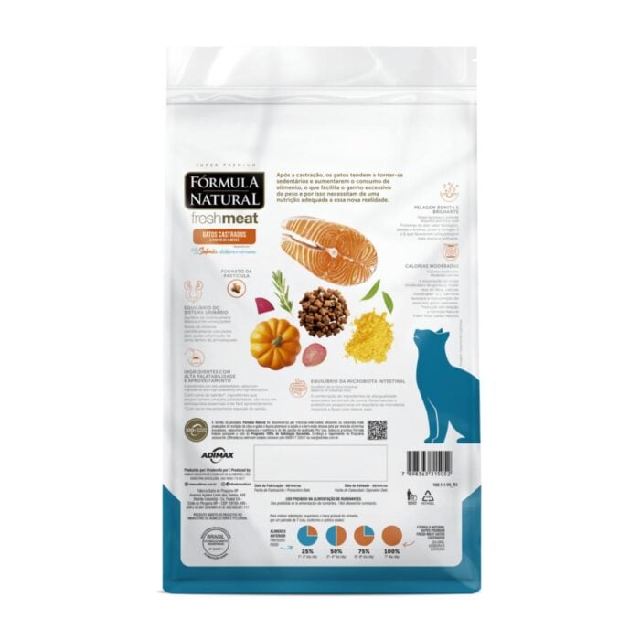 Fórmula Natural Fresh Meat Salmón - Gatos castrados - Imagen 3