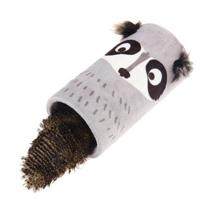 GIGwi Melody Chaser Plush Mapache - Juguete para gatos - Imagen 2