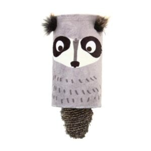 GIGwi Melody Chaser Plush Mapache - Juguete para gatos