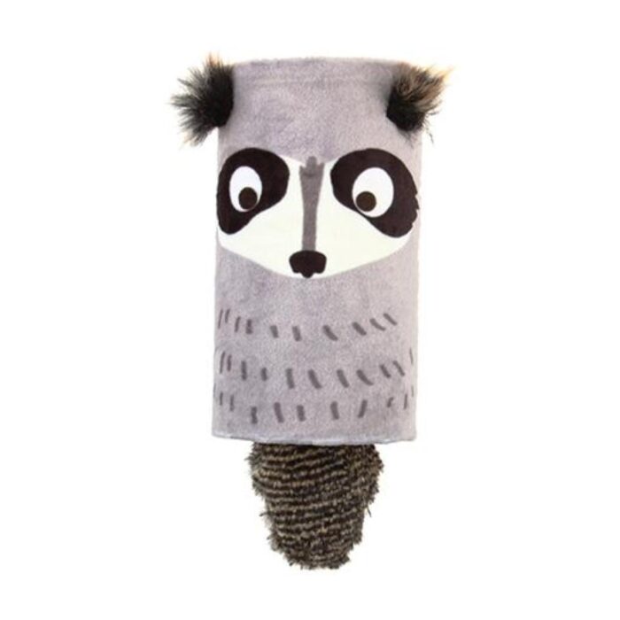 GIGwi Melody Chaser Plush Mapache - Juguete para gatos