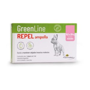 Green Line Repel hasta 10,1 a 20 kg x 3ml - Pipeta repelente