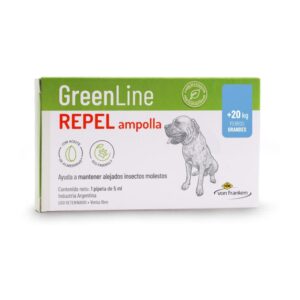 Green Line Repel más de 20 kg x 5ml - Pipeta repelente