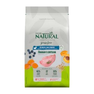 Guabi Natural Grain Free Pollo y Lentejas 10kg - Raza mini y peq