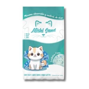 Mishi Sand Cristales 1.8kg - Arena para Gatos
