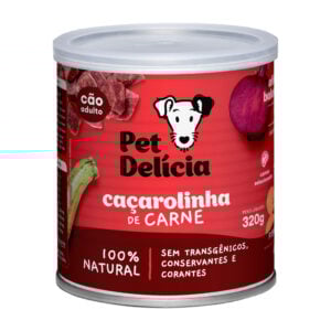 Pet Delicia Cazuela de carne 320gr - Comida Natural para Perros