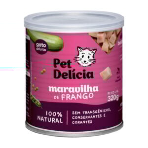 Pet Delicia Maravilla de pollo 320gr - Comida Natural para Gatos