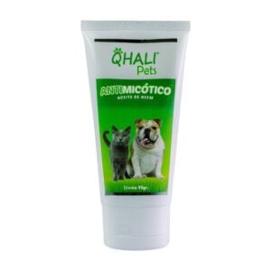 Qhali Pets Antimicótico 90gr - Crema para Perros y Gatos
