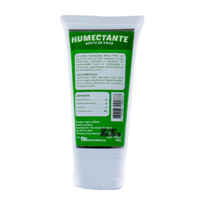 Qhali Pets Humectante 90gr - Crema para Perros y Gatos - Imagen 2