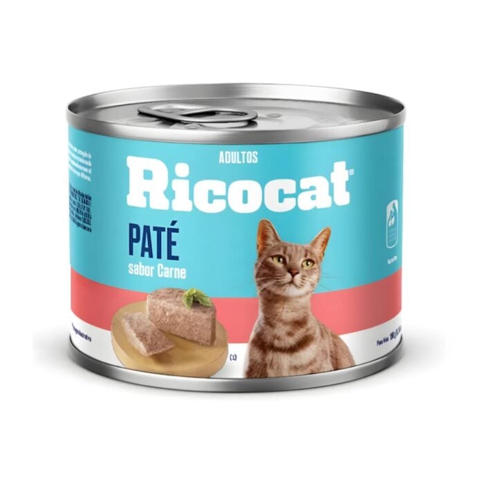 Ricocat Paté sabor Carne - Alimento húmedo para gatos adultos