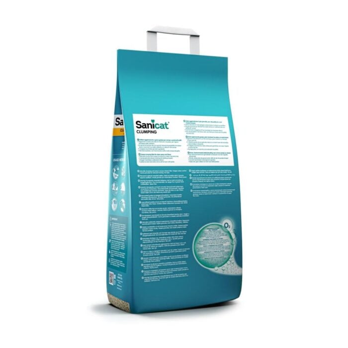 Sanicat Clumping 5kg - Arena de bentonita para Gatos - Imagen 2
