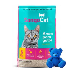 Sonqo Arena Granulada Aroma Bebe 5kg - para Gatos