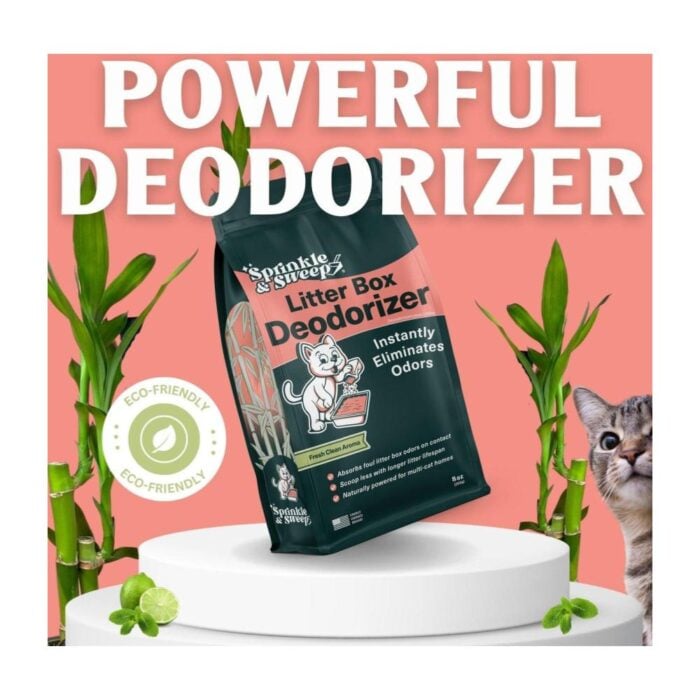 Sprinkle & Sweep Desodorizante para Cajas de Arena 227gr - Imagen 5