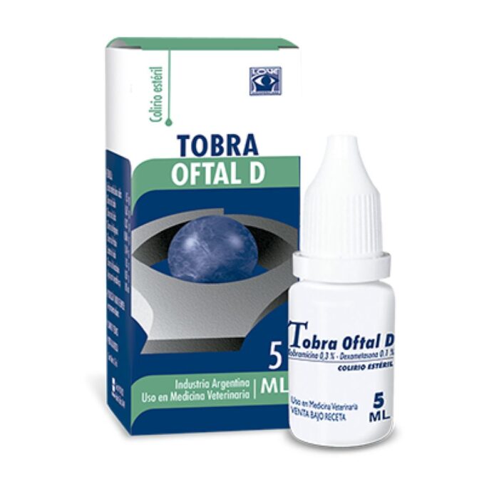 TobraOftal D 5ml - Perros y Gatos