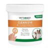 Vets Best Clean Eye Round Pads x 100 - Limpieza ocular