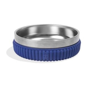 Zeedog Tuff Bowl Small Stripes Blue – Comedero para perros