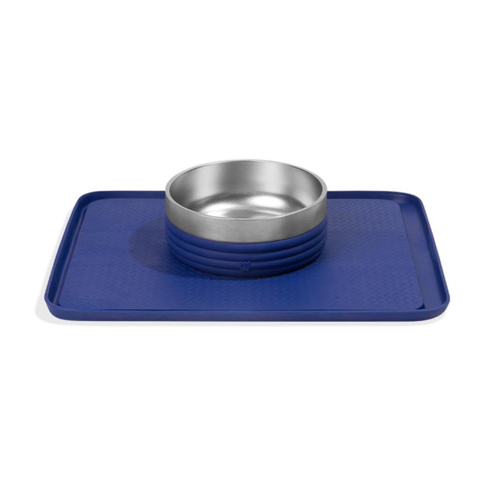 Zeemat Blue – Bandeja de comedero para perros - Imagen 4