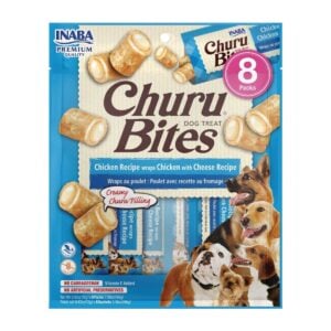 Churu Bites Pollo con queso Recipe x 8un - Snack para perros