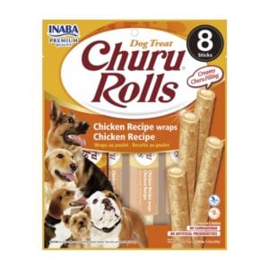 Churu Rolls Pollo Recipe x 8un - Snack para perros
