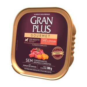 Gran Plus Gourmet Carne y Zanahoria 300gr - Perros adultos