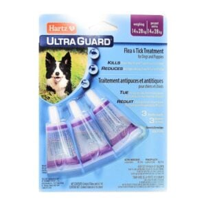 Hartz Ultraguard pipeta antipulgas x3 para perros de 14 a 28kg