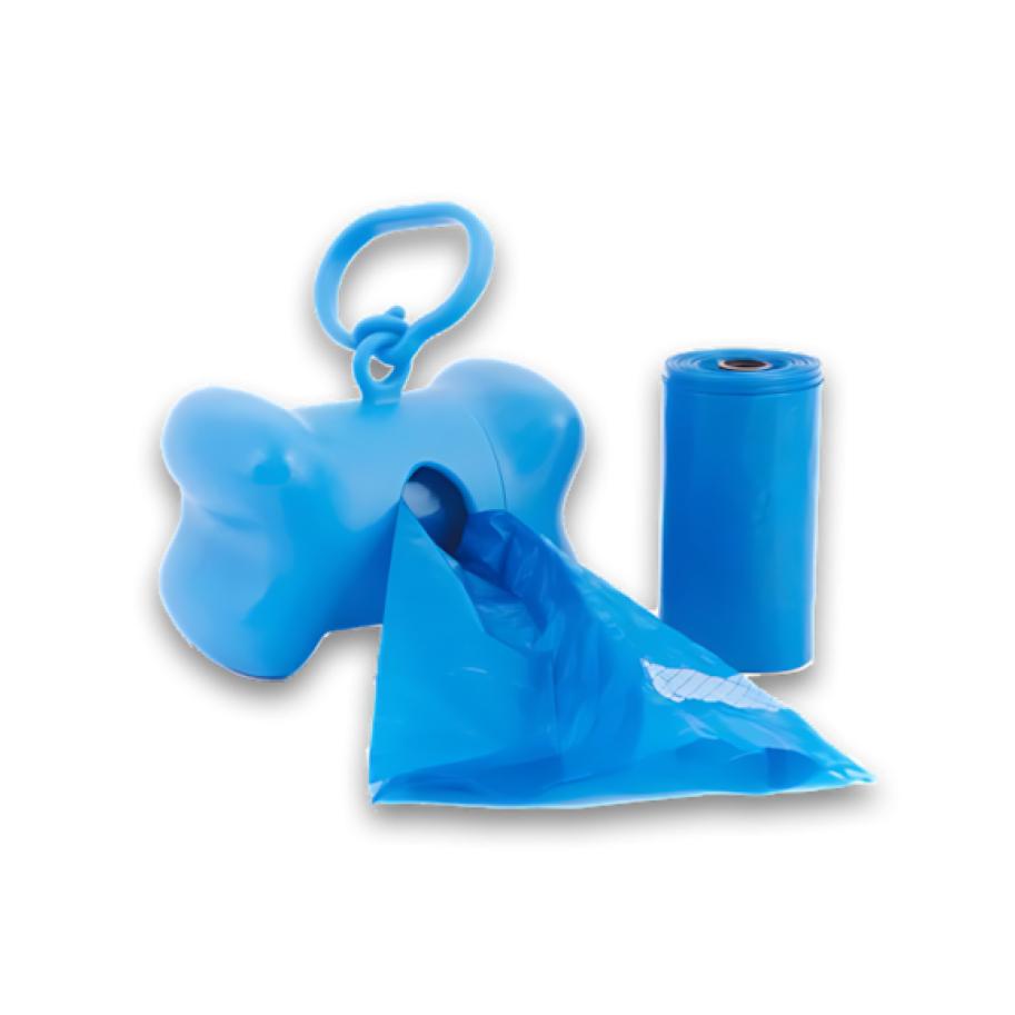 Bags on board Dispensador Bolsas azul + 2 Rollos - Imagen 2