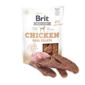 Brit Meat Jerky Snack Chicken 80gr - Fillets Adulto