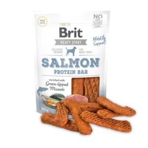 Brit Meat Jerky Snack Salmon 80gr