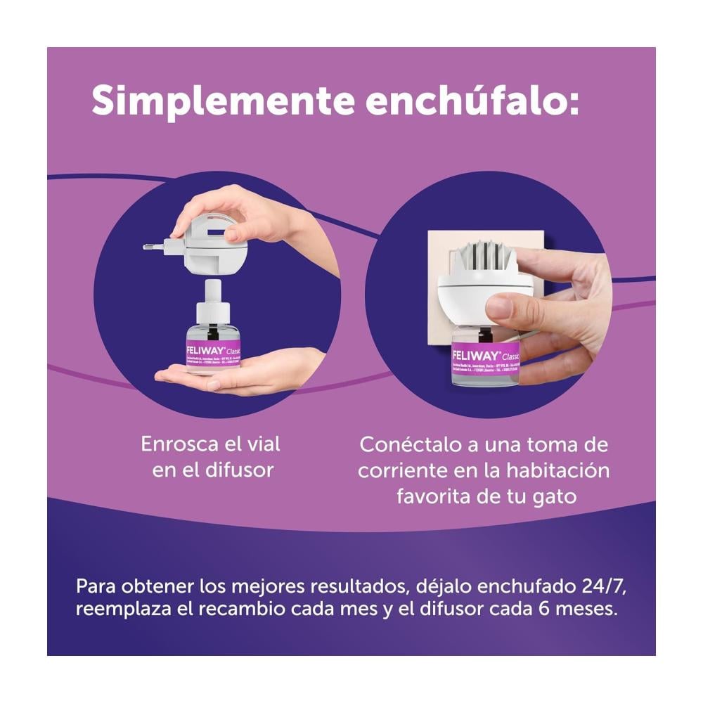 Feliway Classic Repuesto 48ml - Feromonas para gatos - Imagen 5