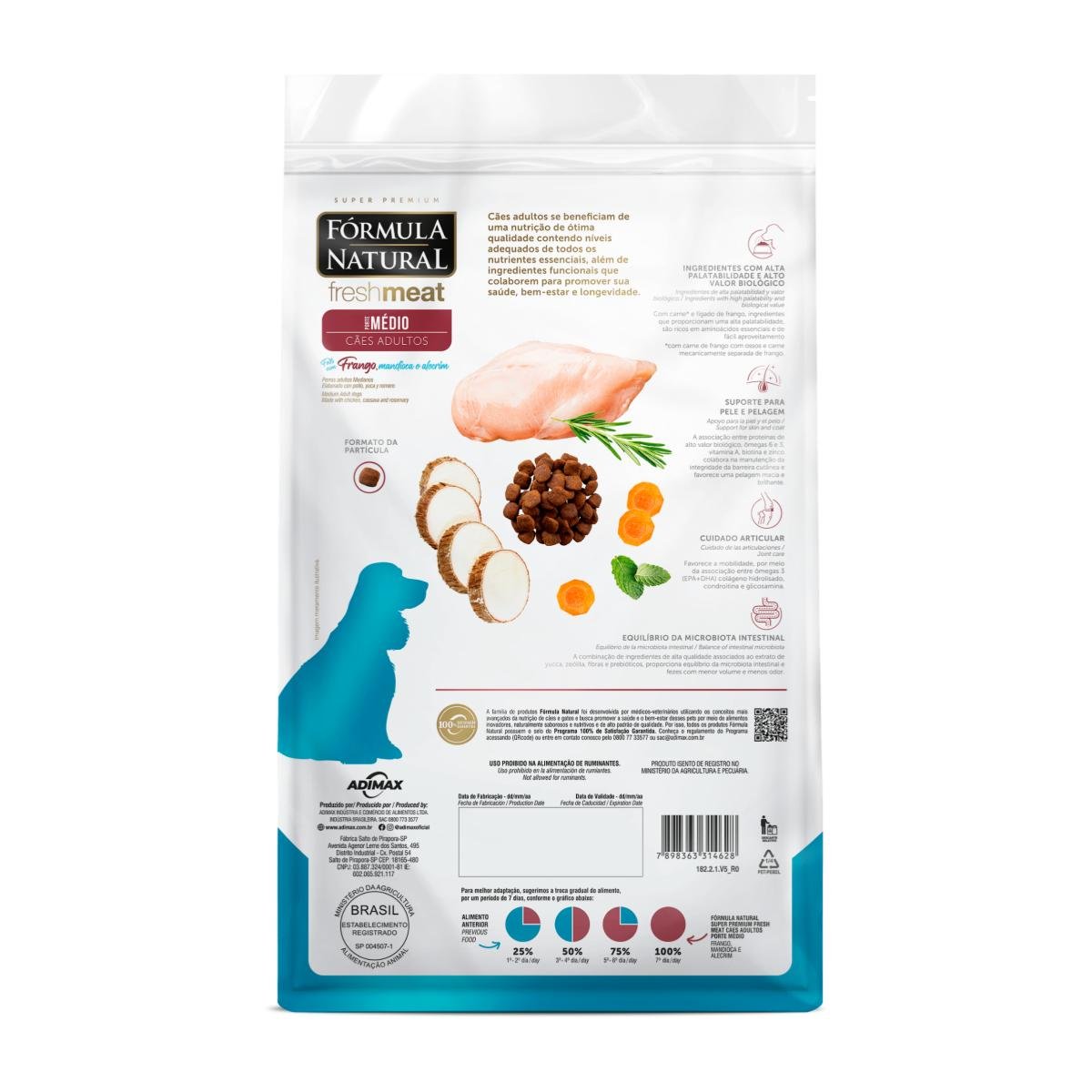 Fórmula Natural Fresh Meat Pollo - Adulto raza mediana - Imagen 5