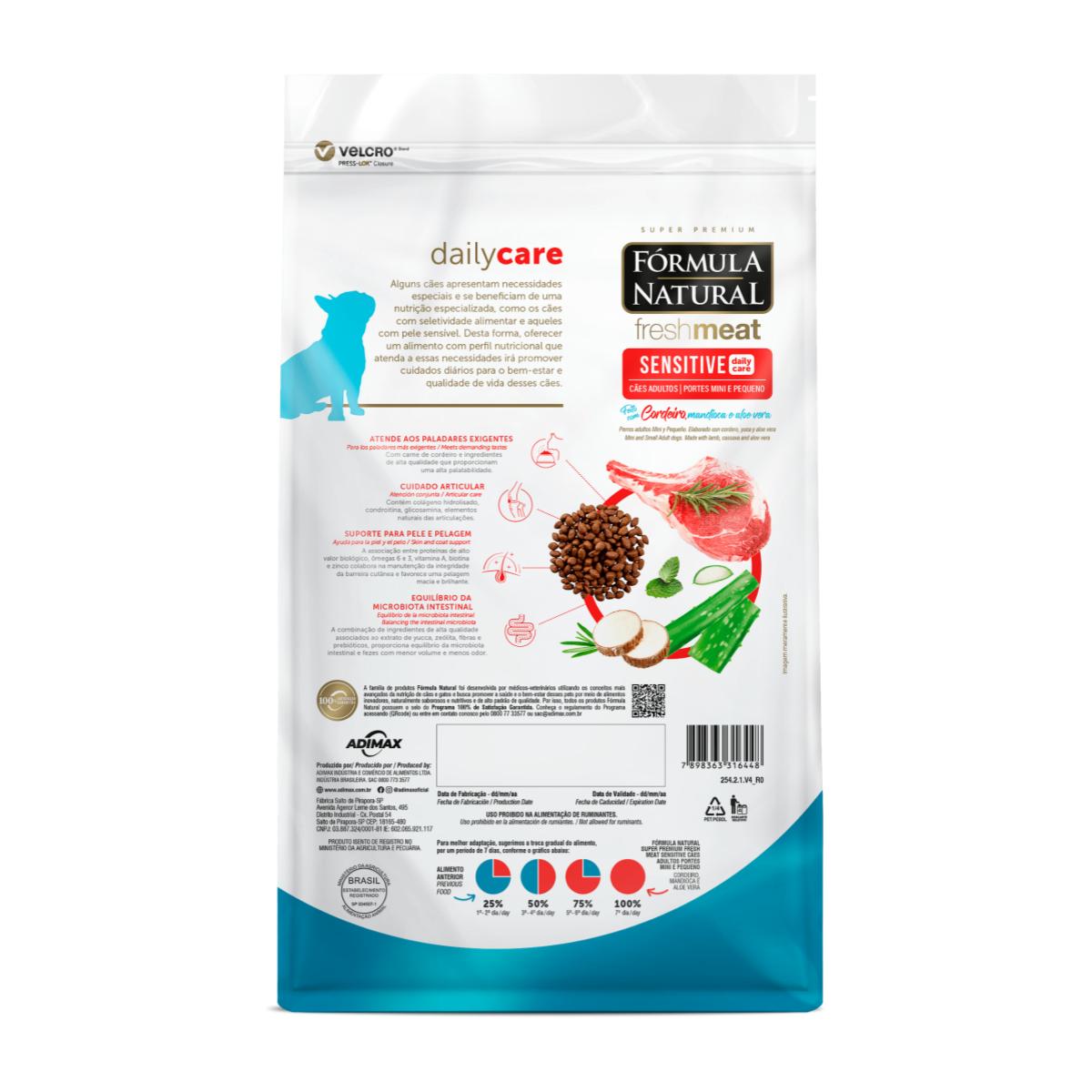 Fórmula Natural Sensitive cordero - Adulto de raza pequeña - Imagen 5